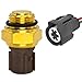 Radiator Coolant Fan Switch 37760-P00-003 201-1650 with Connector Pigtail Harness, Water Temperature Sensor Switch - Compatible with Honda Accord Civic CR-V Odyssey, Acura CL Integra RSX TL