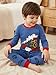 Popshion Pajamas For Boys 100% Cotton Train Pjs Toddler 2 Piece Long Sleeve Sleepwear Kids Clothes Set Outfits 3t /251