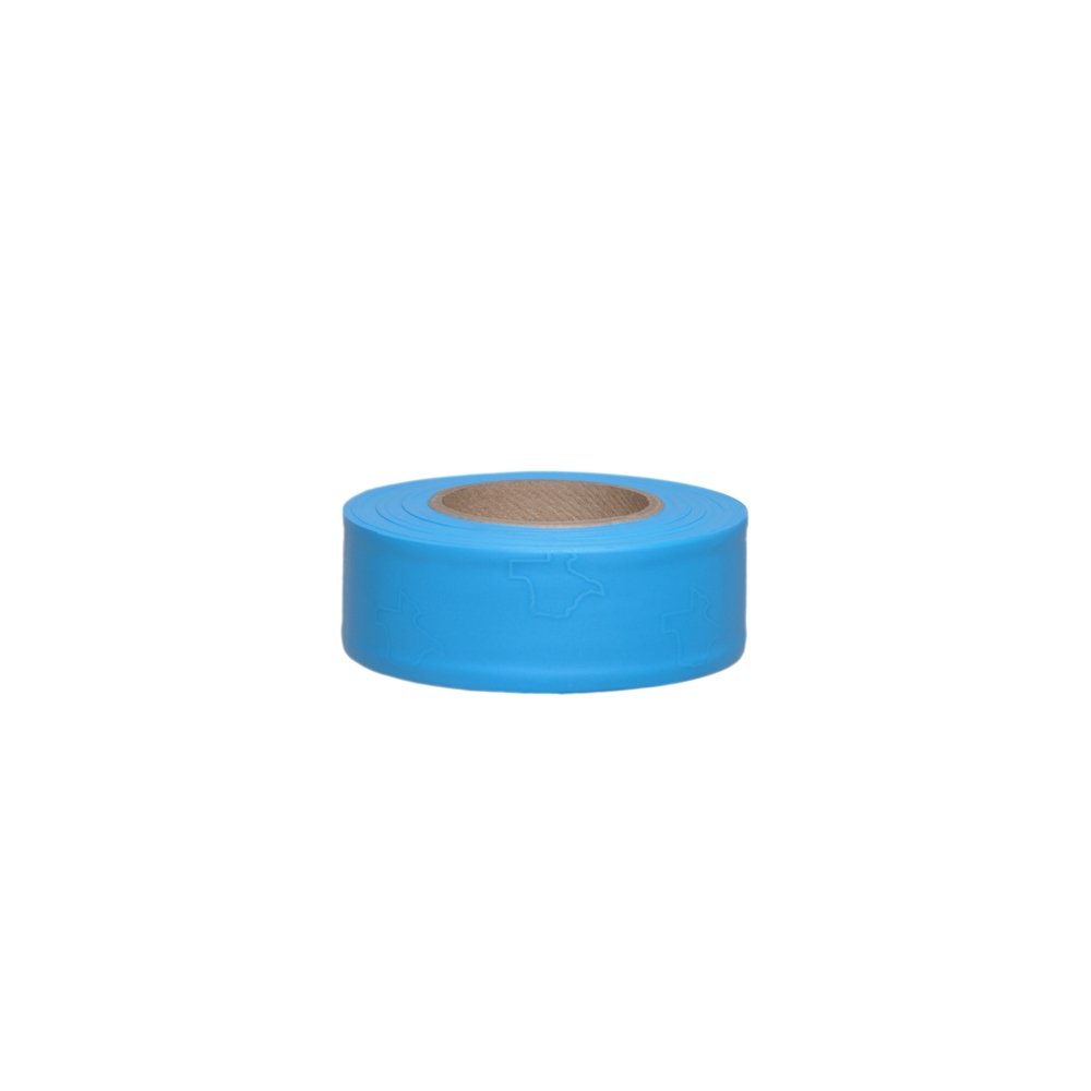 Swanson Tool Co., Inc Co 1-3/16 x 150 Foot 3 mil Texas Safety Roll Flagging Blue Glo, Model # TRFBG1150