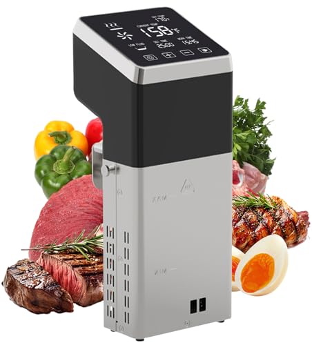 Commercial Sous Vide Precision Cooker 1400W | Fast-Heating Immersion Circulator | Thermal Sous Vide Machine with Accurate Temperature & Timer | IPX7 Waterproof | Quiet | For Restaurants & Home Kitchen