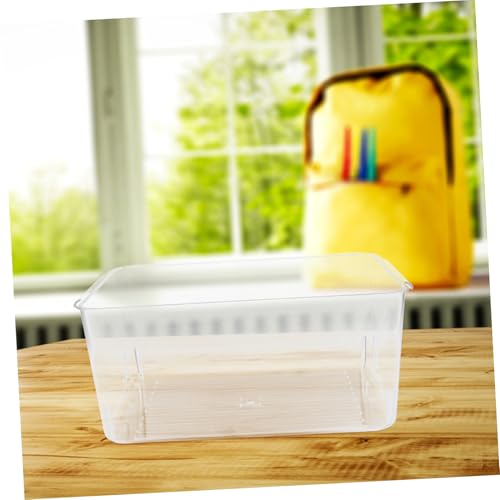 Aquarium en plastique elegant pour une decoration de bureau zen
