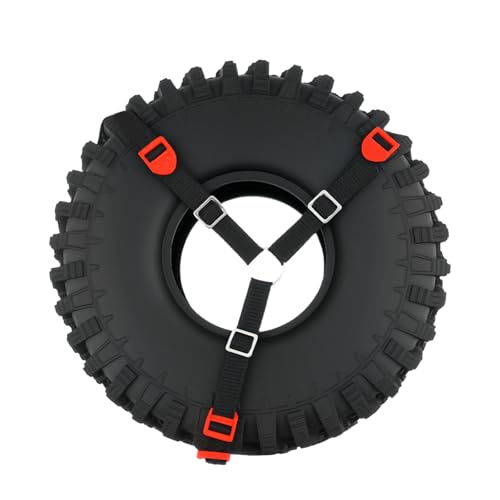NMNRC Y Strap for RC Car Spare Tire for 1/10 1/5 1/7 1/8 Arrma Senton Kraton Outcst Axial SCX10 II III TRX4 TRX6 Losi Redcat Gen7 Gen8 Series RC Car