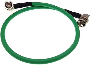 MCCAMSTORE SDI Cable BNC Cable 6G/12G (Canare LV-61S), HD-SDI/ 12G-SDI/4K/8K, Coaxial SDI Video Cable Precision Video Cable, 75 ohm SDI in/SDI Out (Green,15cm)