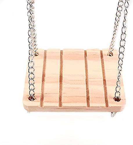 PRITOK Hamsterleiter Aus Holz - Kletterspielzeug Für Kleintiere Wie Hamster & Meerschweinchen