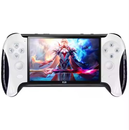 Black Hawk X18 handheld retro game console with over 4000 built in games — image 1
