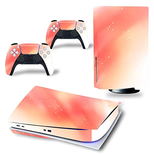 �ی� For PS5 Skin Disc Edition Anime Console and Controller Vinyl Cover Skins Wraps for Version(6863) �C�A�Ȃ��A�c�����Ȃ�(10)