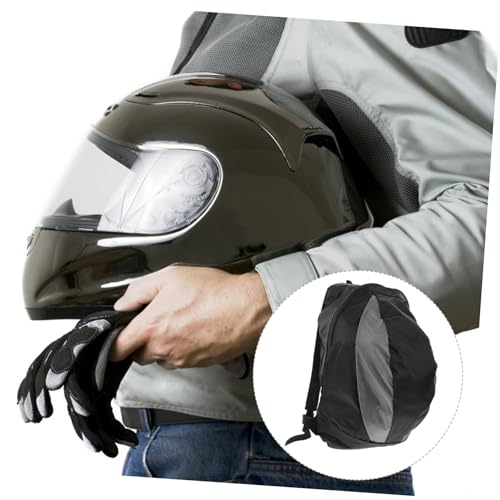 Mochila para casco de fútbol y baloncesto en nailon negro resistente 4
