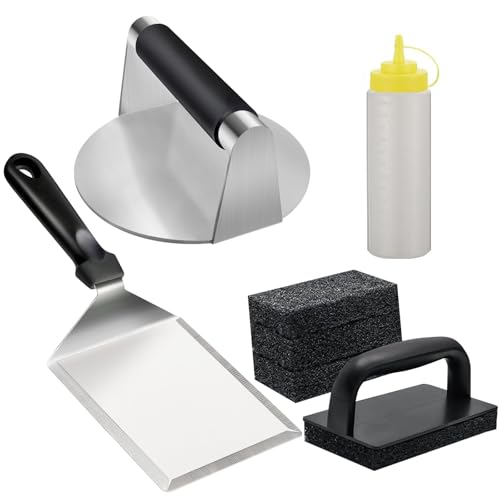 Set de 7 accesorios para plancha de acero inoxidable miniatura 1