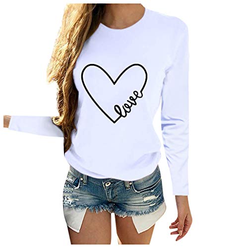 Sweatshirts for Women,Women's Crew Neck Long Sleeve Lace Splicing Swing Shirt Dresses Long Tunic Blouses Shirts for Leggings White