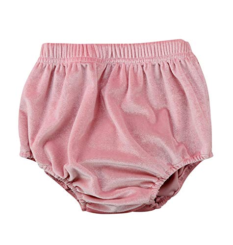 Lefyira Newborn Toddler Baby Girls Diaper Cover Ruffle Bloomers Solid Color Underwear Shorts Pants for Photos (2-3T, I-Pink#7)