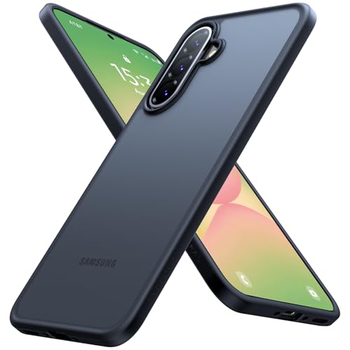 TORRAS Shockproof for Google Pixel 9 Pro XL Case [16Ft Military Grade Drop Tested] Translucent Slim Protective Anti-Scratch Anti-Fingerprint Phone Case for Pixel 9 Pro XL, Black