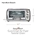 Hamilton Beach Air Fryer Toaster Oven Combo with Large Capacity, Fits 6 Slices or 12” Pizza, 4 Cooking Functions for Convection, Bake, Broil, Roll-Top Door, Easy Reach Sure-Crisp, Stainless Steel