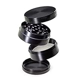 Kemes Grinder Metall 4 teilig Crusher Mühle Kräutermühle