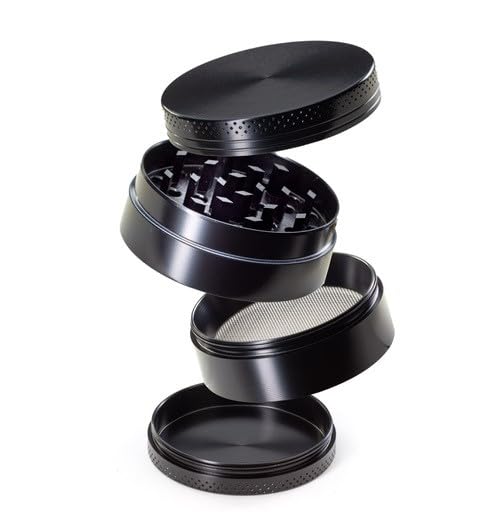 Grinder Metall 4 teilig Crusher Mühle Kräutermühle