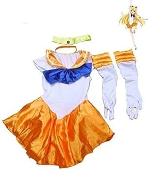 Amazon.co.jp: [晩安ショップ] セーラームーン風 コスプレ衣装