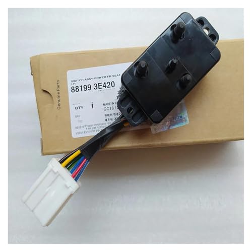Interrupteur de commande de siège électrique 881993E420 Kia Sorento 8 positions - 2
