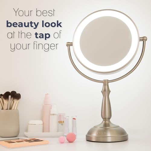 Espejo de maquillaje Zadro con luces y aumento 5X miniatura 6