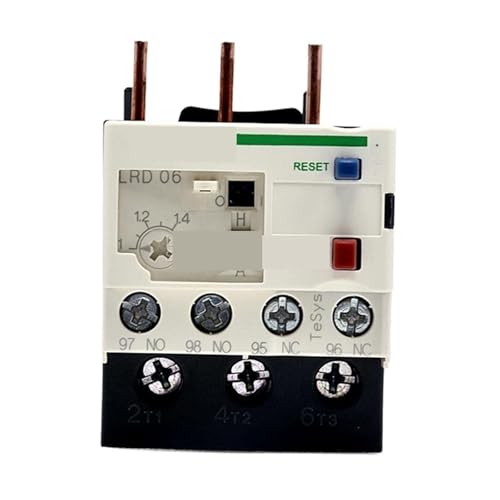 Relais de surcharge thermique LRD06C protégeant le contacteur LC1D contre les surchauffes