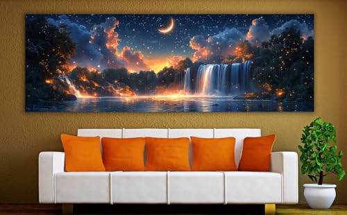 Tableau cascade enchantée pour créer un salon zen et relaxant - 2