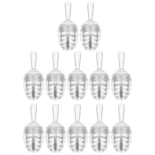 Zerodeko 12 Piezas Tubos de Brillo Labial Vacíos Diseño Panal de Miel Mini Envases Cosméticos Recargables para Bálsamo Labial Portátil y Reutilizable