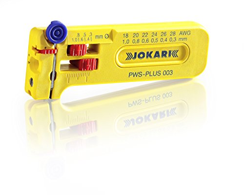 Jokari 40026 Outil à dénuder de microprécision, Jaune Cover
