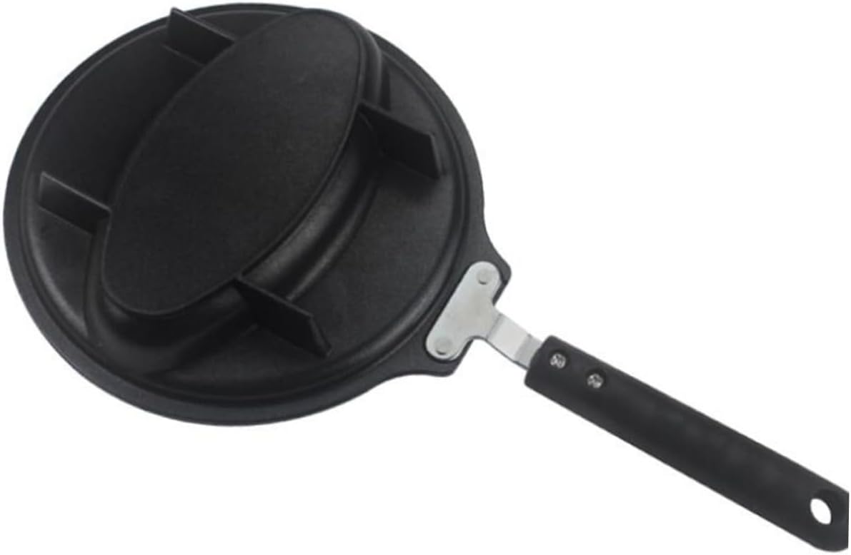 Cabilock Non-stick Omelet Rice Pot Poached Egg Cups Frying Pan Easy to Clean Sturdy Handle Material Nonstick Cookware Pan Lid