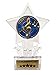 Express Medals 10 Pack Acrylic Music Trophies Champion Awards Gift Prizes Trophy 10 PK EG42