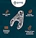 Marine Tech Tools 38mm Pin Wrench (AMT0304) with L-4 Pins, Fits Seastar Steering Cylinders, Four Stroke Yamaha V6 & Non-VMAX 2 Strokes, Yamaha Tilt Trim Spanner Wrench