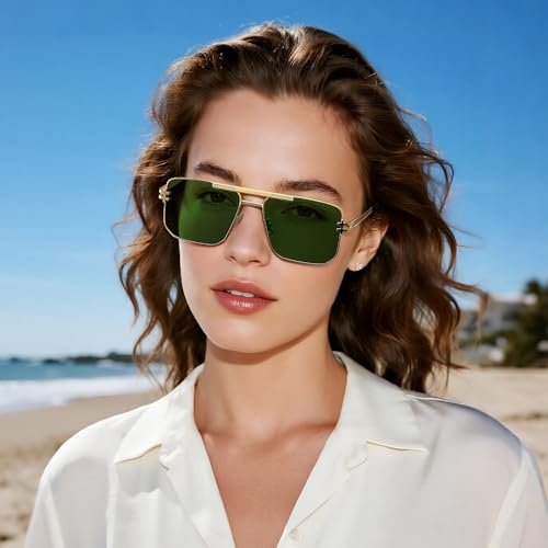 Polarized Aviator Sunglasses for Men Women - Classic Metal Frame UV Protection Fishing Driving Sun glasses3