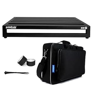 Aluminum Alloy Pedalboard with Fitted Soft Case Hook--loop Tape Zip Ties