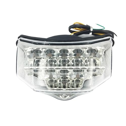 Feu arrière moto FZ600 Fazer bloc optique de signalisation de freinage 2004-2009 Clear