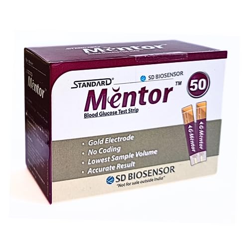 Standard Mentor Blood Glucose Monitoring System 50 Strips