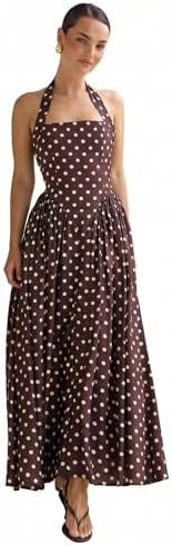 Lingswallow Women Vintage Polka Dot Dress - Retro Tea Party & Coc...