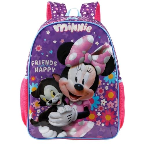 Mochila Escolar, Infantil, Minnie X1 - Xeryus