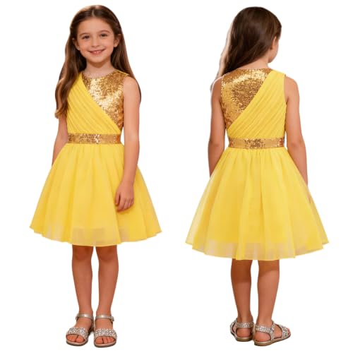 Robe gala paillettes adolescentes confirmation et fin de cours