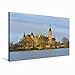 Produktbild Premium Textil-Leinwand 75 x 50 cm Quer-Format Schweriner Schloß | Wandbild, HD-Bild auf Keilrahmen, Fertigbild auf hochwertigem Vlies, Leinwanddruck von Reinalde Roick