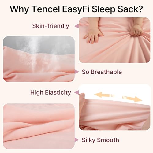 Image of Rayon Made from Bamboo Sleep Sack 24-36 Months 1.0 TOG | Toddler Sleep Sack 2T-3T, Supersoft Breathable Sleeping Bag with 2-Way Zipper, Baby Wearable Blanket, All-Year-Round Comfort