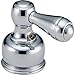 Delta Faucet H25CW Neostyle, Two Metal Lever Handle Kit, Chrome and white