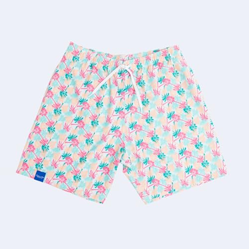 Father Son Palm Springs Print Matching Swimsuits2