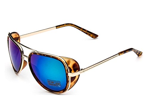 Oath_song S005 Occhiali da Sole Aviatore a Doppio