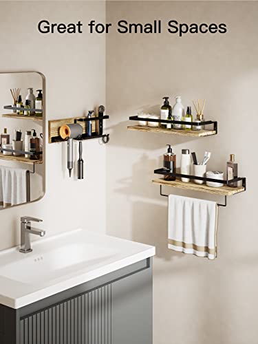 Amada Homefurnishing AMFS01-1 Floating Shelves-Set Of 3 thumb #3