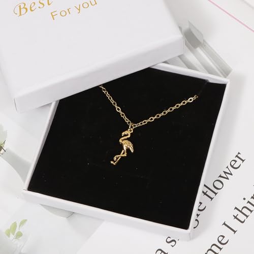 Beach Charm Necklace Heart Crystal, Starfish, Teardrop Crystal Pendant, 14K Gold Plated Chain, Palm Tree Necklace, Ocean Theme Jewelry