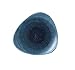 CHURCHILL Stonecast - Piatto a forma di triangle, diametro 19,2 cm, colore a scelta (Lagoon)