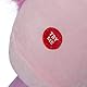 Relaxdays 10023852 Steckenpferd Einhorn, mit Sound, aus Holz & Plüsch, niedliches Stockpferd, Wiehern & Hufgetrappel, 74 cm, rosa