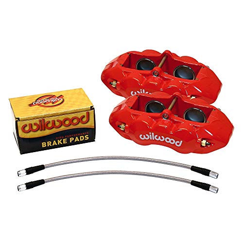 D8-4 Front Caliper Kit,Red