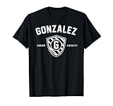 Gonzalez Family Shield Shirt Last Name Crest Matching T-Shirt