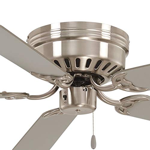 Minka-Aire F565-Bn Mesa 52 Inch Flush Mount Low Profile Ceiling Fan In Brushed Nickel Finish #TOP1