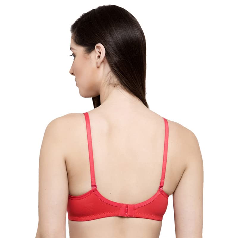 Image of Groversons Paris Beauty Women's Padded, Non-Wired, Seamless T-Shirt Bra (BR184)