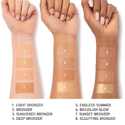 Physicians Formula Murumuru Butter Bronzer, Moisturizing, Nourishing Murumuru Butter for Silky Glow, Dermatologist Tested, Hypoallergenic, Vegan & Cruelty-Free - Brazilian Glow
