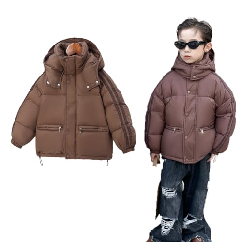 [LXIGAFFU] LbY _EWPbg j̎q ̎q ȃR[g q ۉ O WPbg H~ jp AE^[ O x`R[g t[ht h h  ~ 100`160cm (J[L,140)